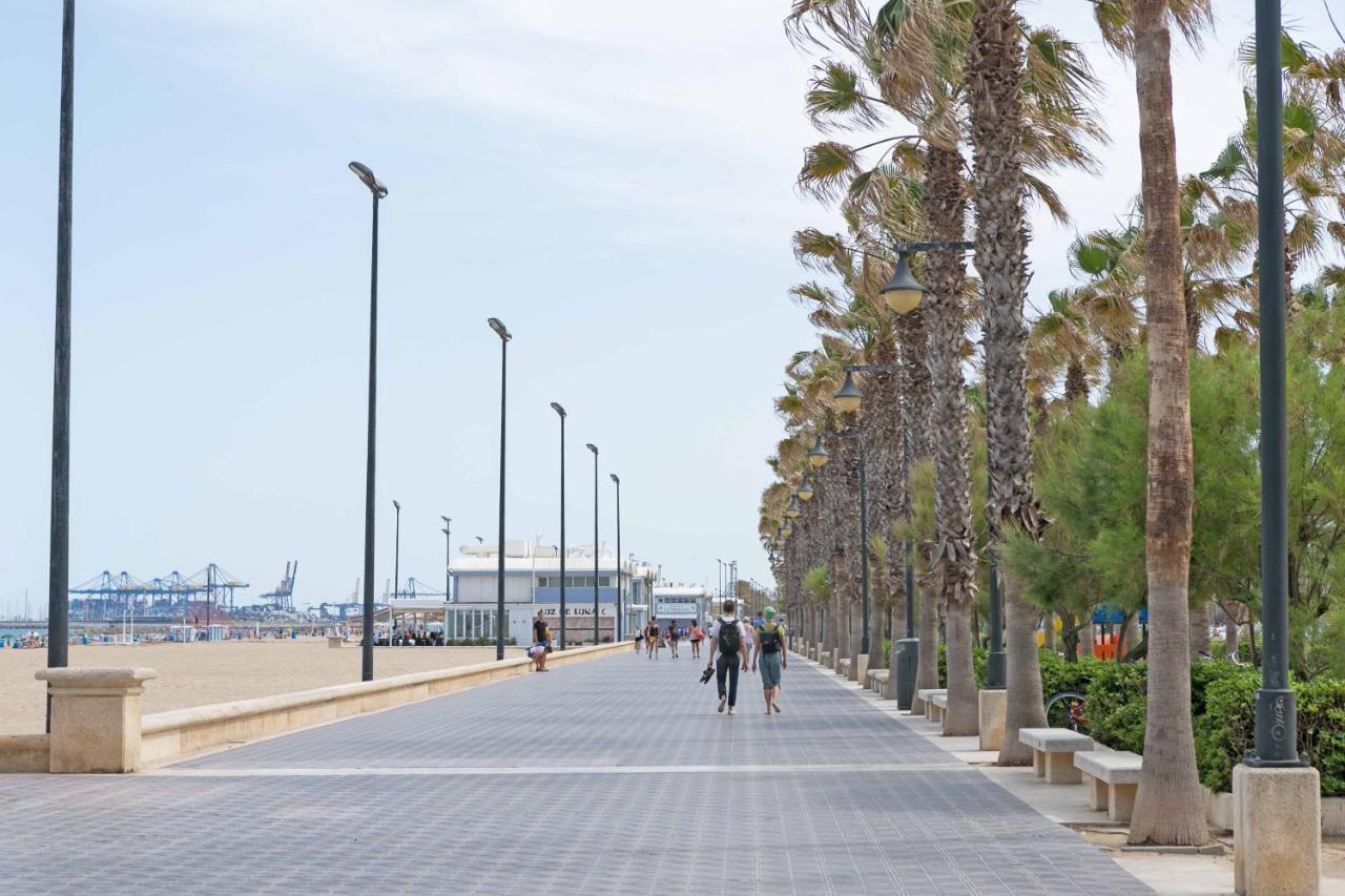 Malvarrosa Las Arenas II Valencia Eksteriør bilde